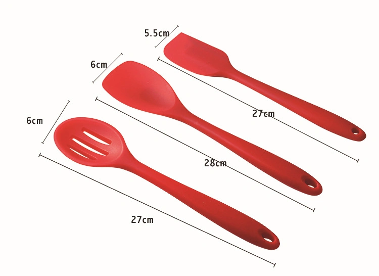 Food Grade Heat-Resistant Non-Stick Silicone Baking Cooking Tool Utensilios Accesorios 10PCS Kitchenware Set Utensil Set Cutlery