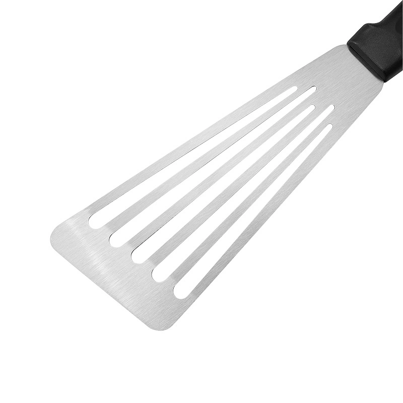 Stainless Steel BBQ Accessories Fish Turner Spatula Utensil Kitchen Cooking Tool Spatula with Handle