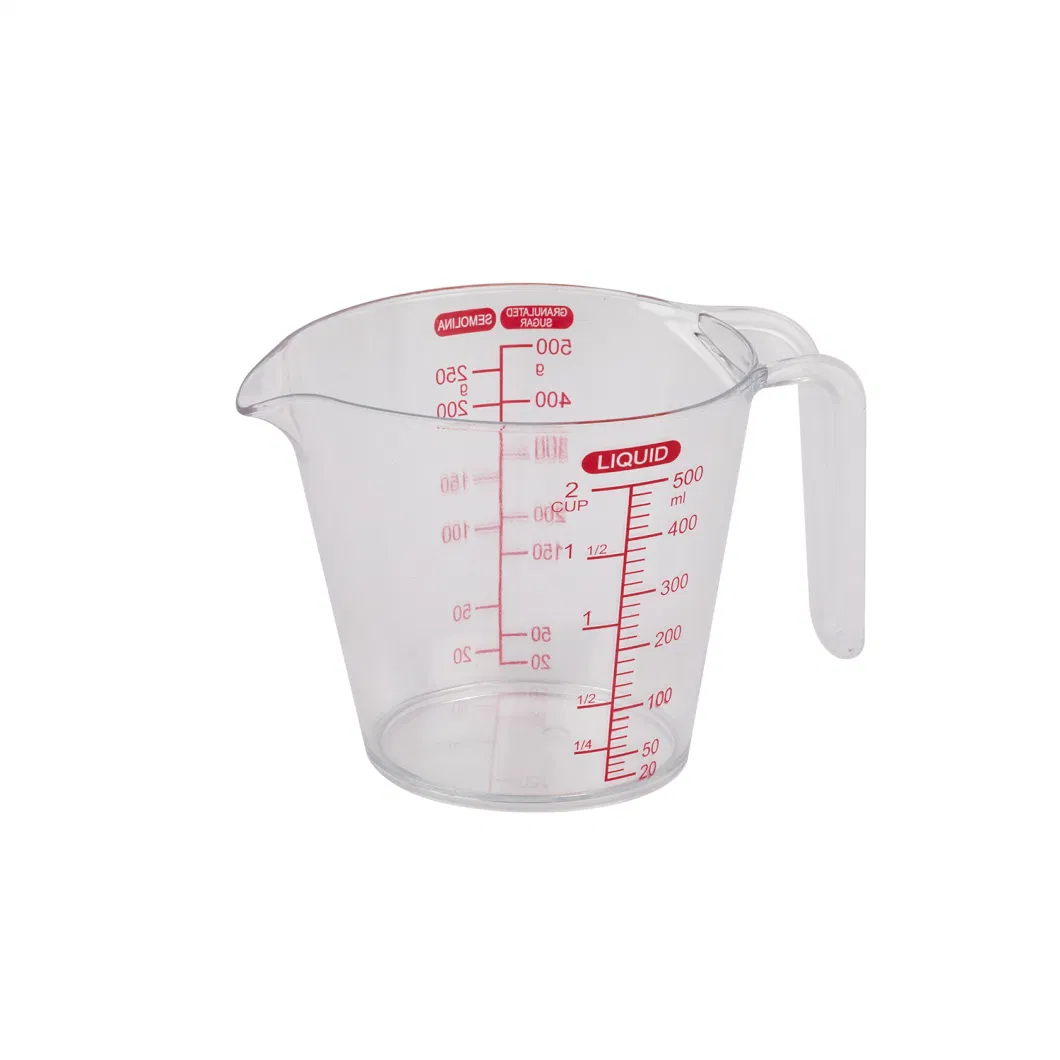 Kitchen Measuring Tools High Borosilicate Plastic Measuring Cup Plastic Measuring Jug