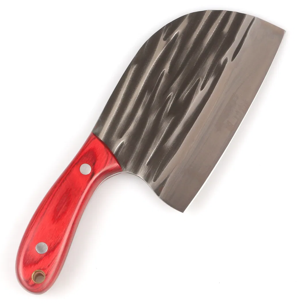 `Hand Forged Meat Cleaver Kitchen Chef Knife Outdoor Butcher Knife (SE-C01)