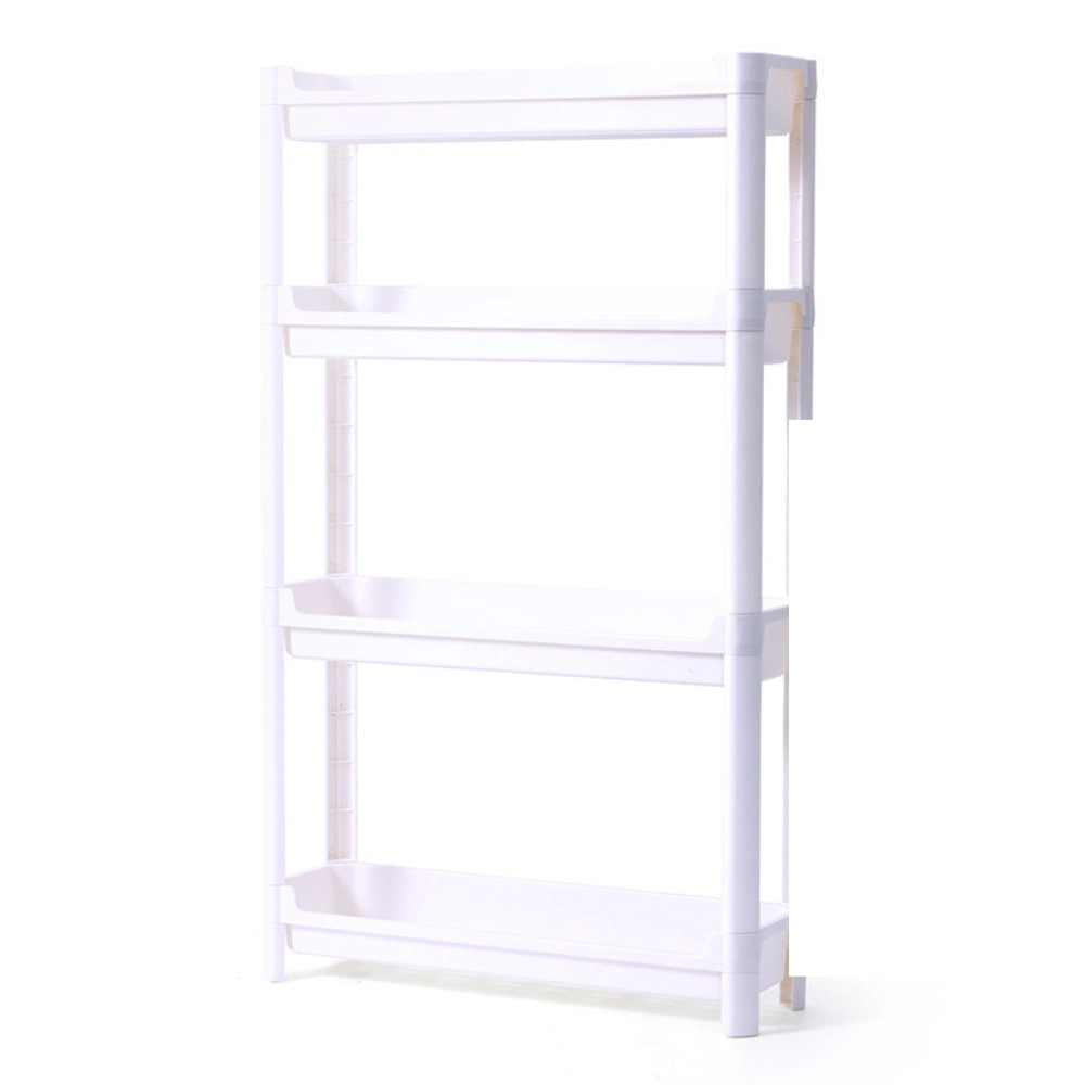 Bathroom Storage Cabinet Kitchen Shelf Multi-Layer with Wheels Organizer Rack Mi25767