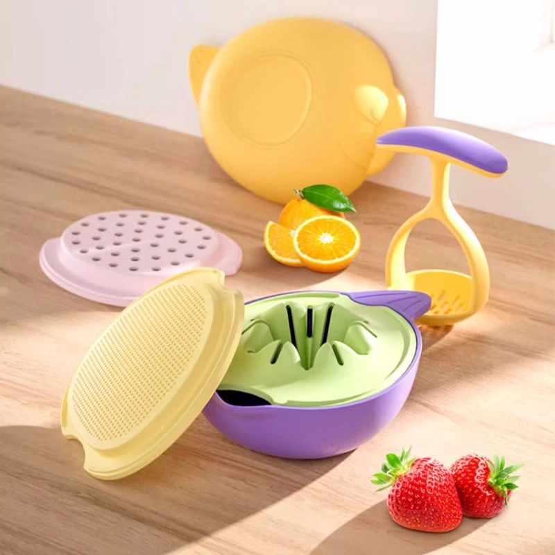 Baby Silicone Grinding Bowl Complementary Food Tool Baby Children Tableware