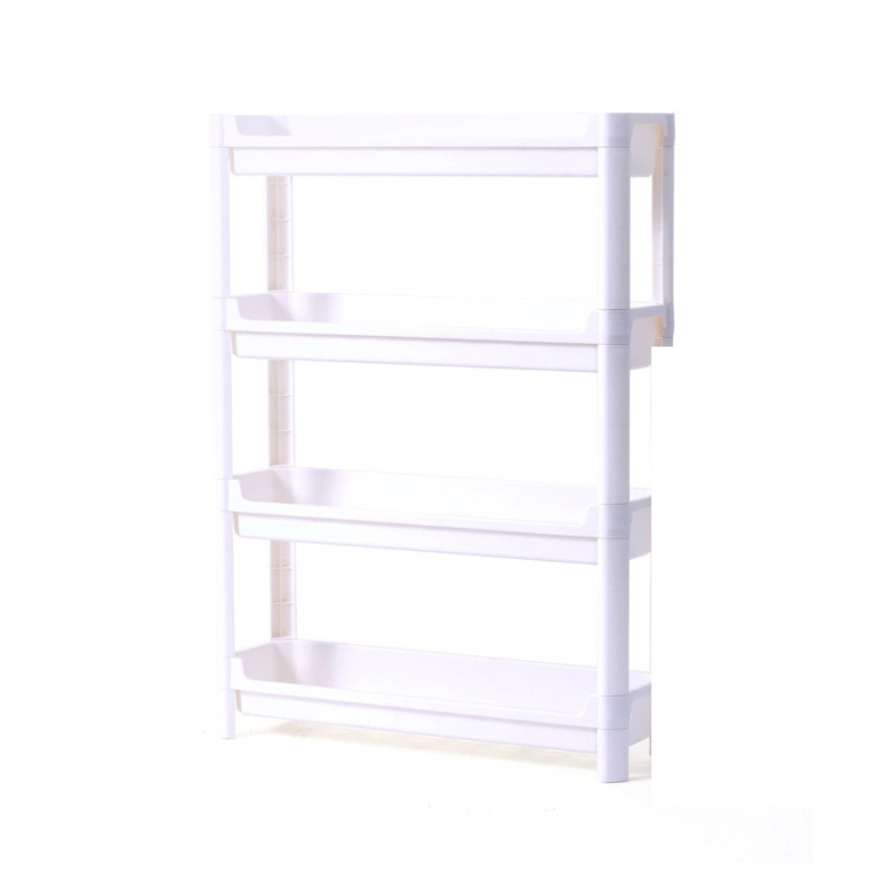 Bathroom Storage Cabinet Kitchen Shelf Multi-Layer with Wheels Organizer Rack Mi25767