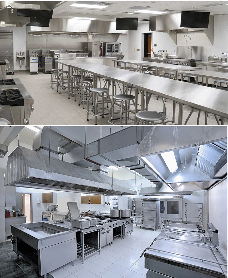 Design Hospital School Canteen Kitchen Equipment Cooking School Restaurant Project