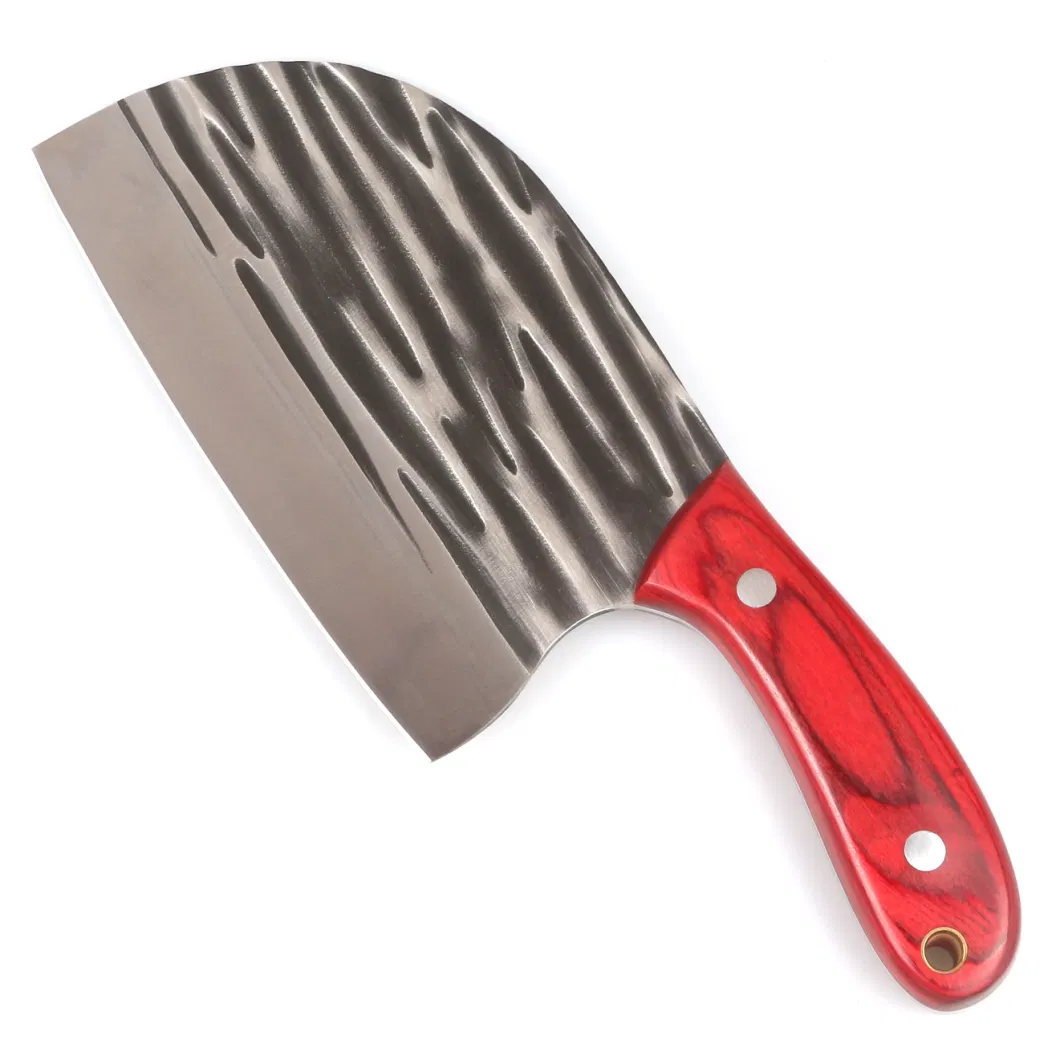 `Hand Forged Meat Cleaver Kitchen Chef Knife Outdoor Butcher Knife (SE-C01)