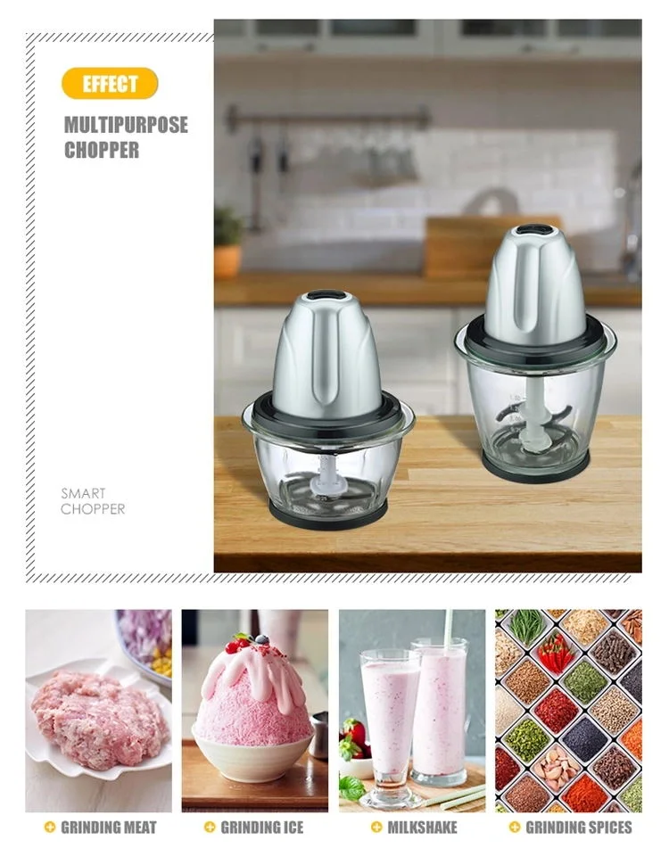 Multifunctional Household Food Blender Mini Electric Kitchen Appliance Meat Vegetable Garlic Onion Food Chopper