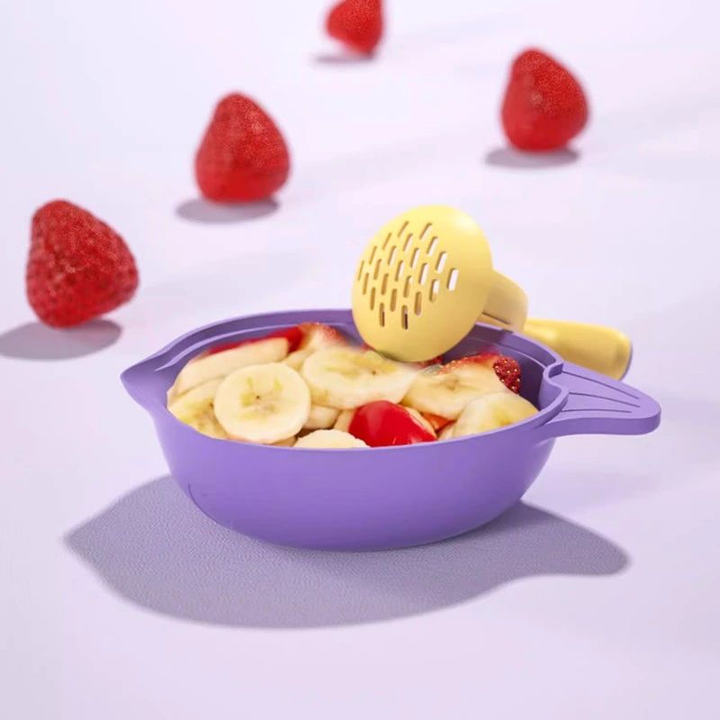 Baby Silicone Grinding Bowl Complementary Food Tool Baby Children Tableware