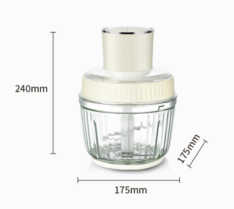 Rechargeable Portable and Cordless Food Processor Electric Mini Garlic Chopper