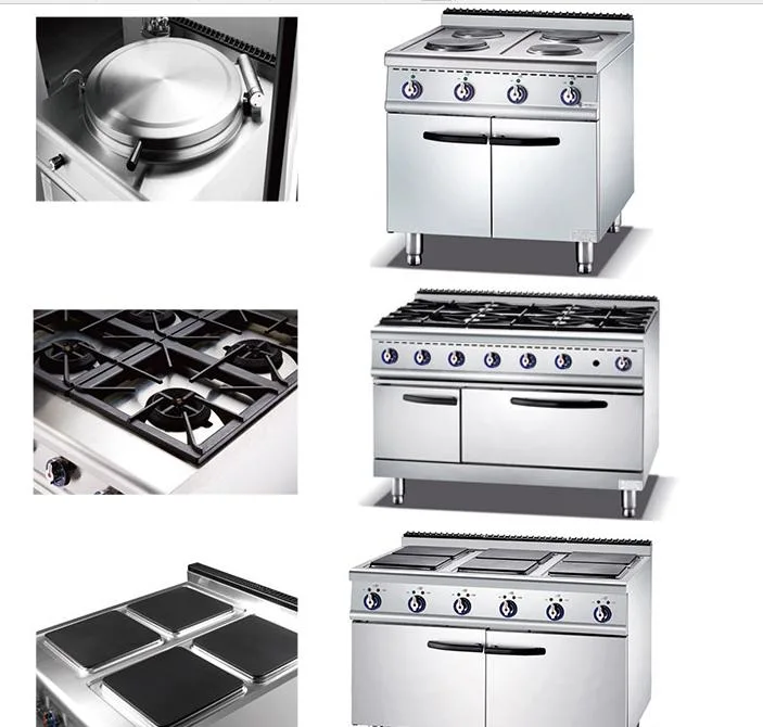 Astar Popular 4 Burner Gas Range Stove Gas Cooker with Oven Big Size