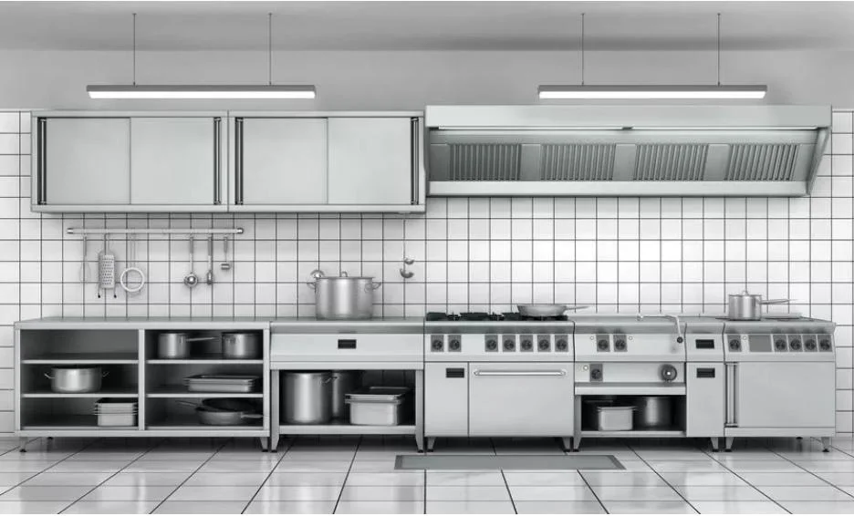 One Stop Solution Commercial Restaurant Kitchen Equipment for Cooking Refrigerating