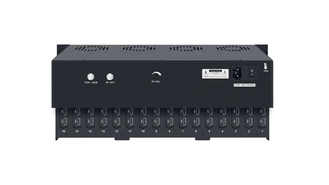 32 Channels ISDB-T DVB-T Modulation HD Digital Encoder Modulator