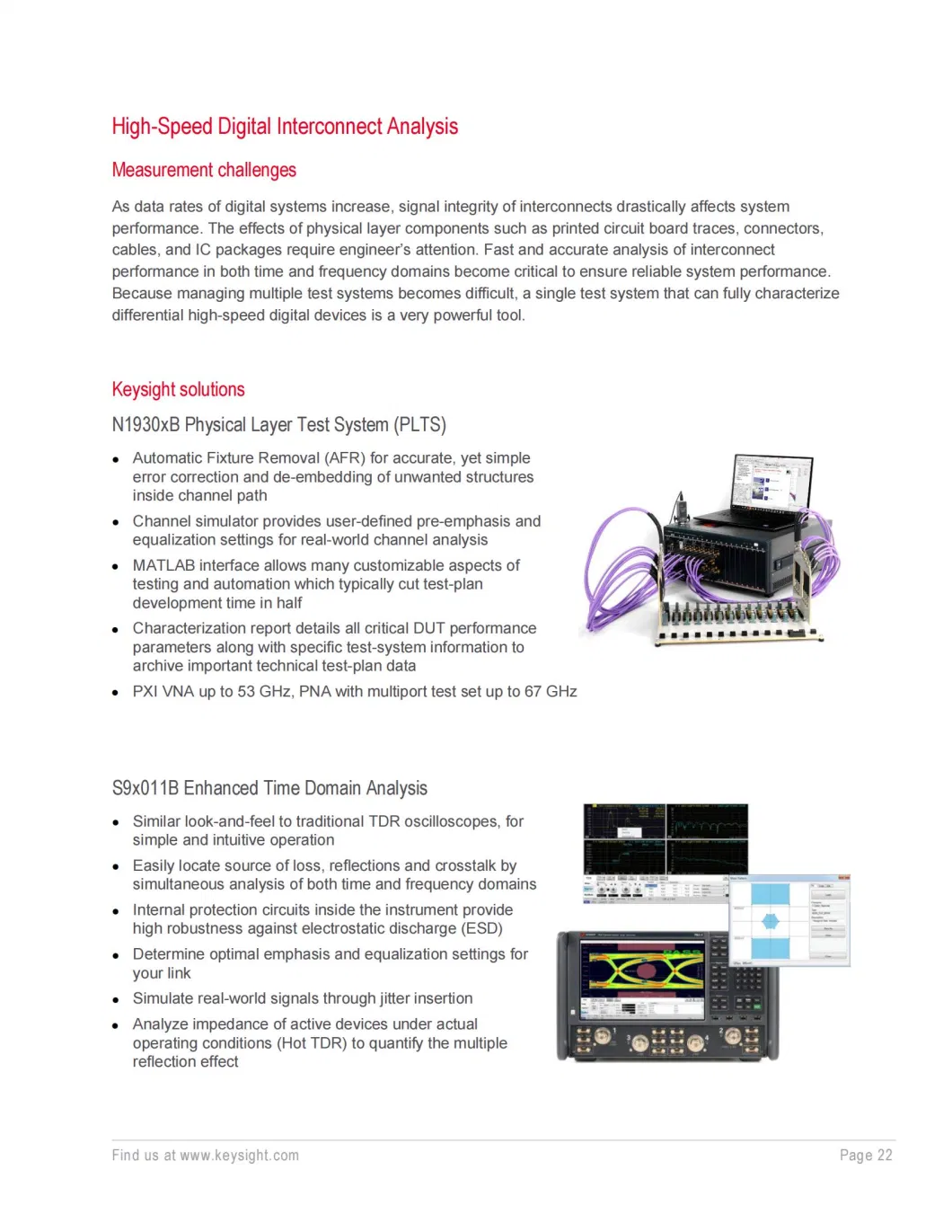 Keysight N5249b Network Analyzer 8.5 GHz 2/4 Ports 1/2 Sources