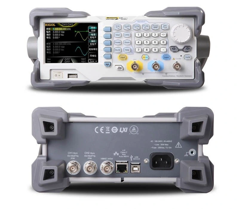 25 MHz Arbitrary Function Generator with Two Channel