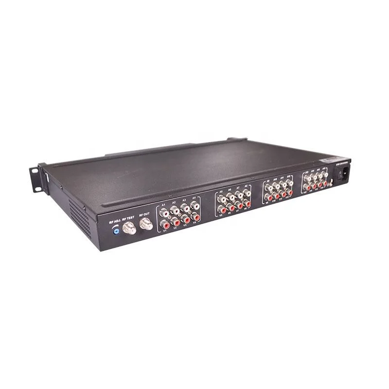 16 in 1 Agile Modulator Analog a/V or HD Inputs Modulator