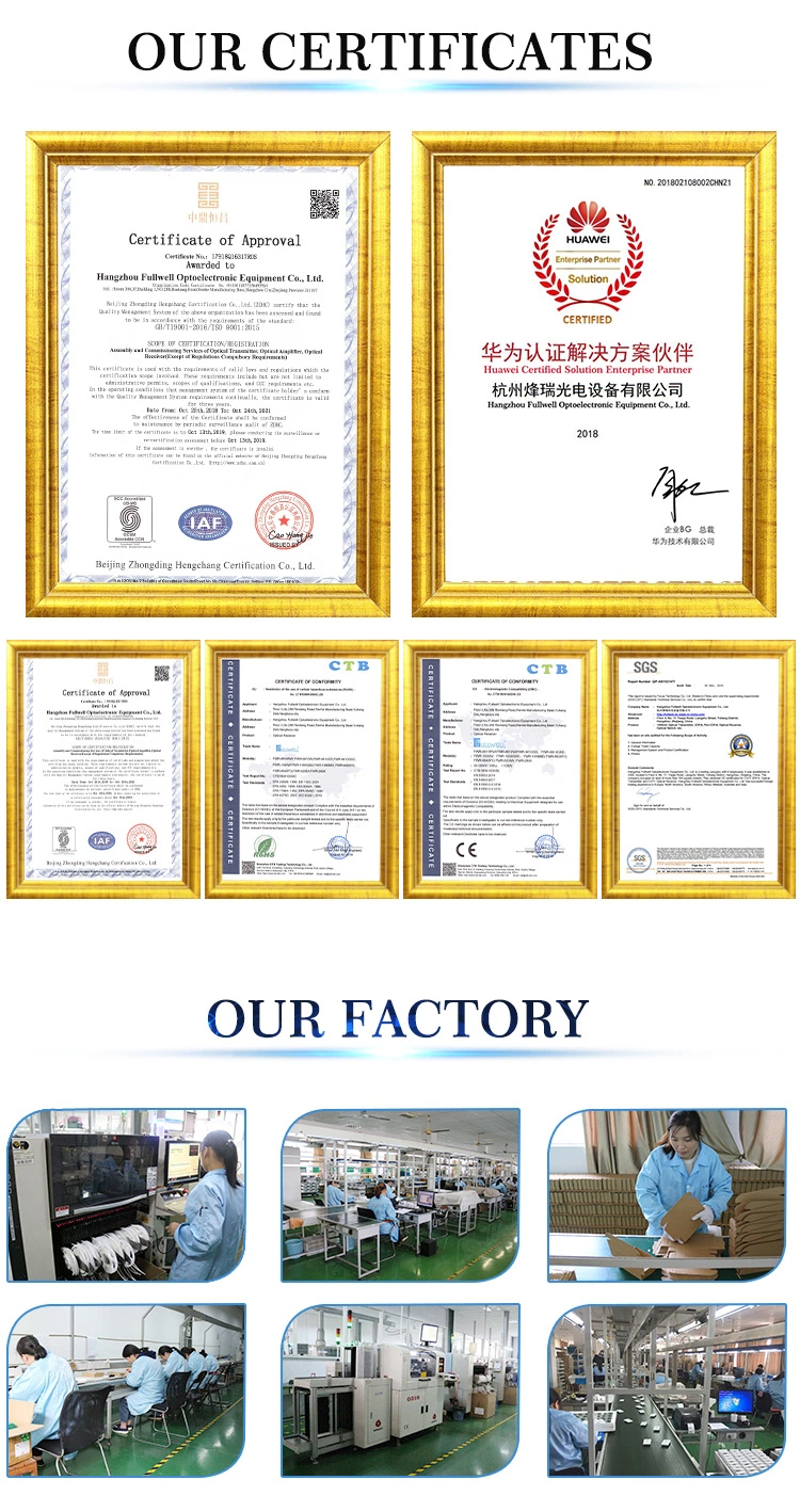 1550nm Optic Transmitter with Externally Modulation 45-1000MHz Optical Transmitter for FTTH Long Haul Transmission 7dBm Sc/APC