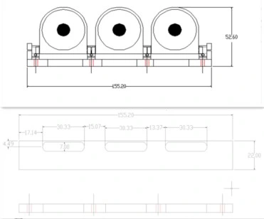 Fiber Optical Mechanical Three-Ring Polarization Controller