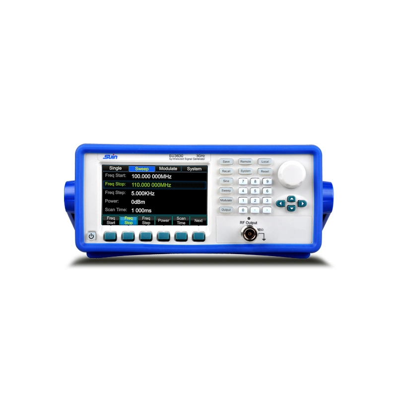 High Resolution Su3630 3GHz Synthesized Signal Generator with Pulse Modulation Function