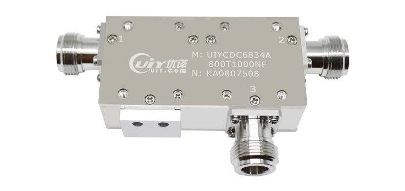 700 to 3500MHz 200W RF Microwave Dual Junction Coaxial Circulator