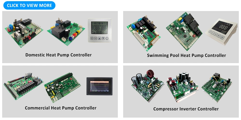 Speed Governor by Frequency Modulator for Swimming Pool Heat Pump, Controller Board PCBA