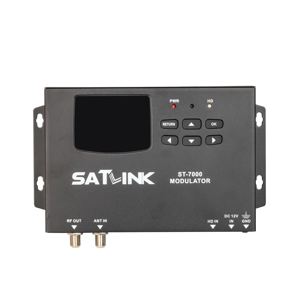 St-7000 DVB-ATSC/Dtmb/Isdbt/C Bandwidth De- Pending Hot Sale Modulator