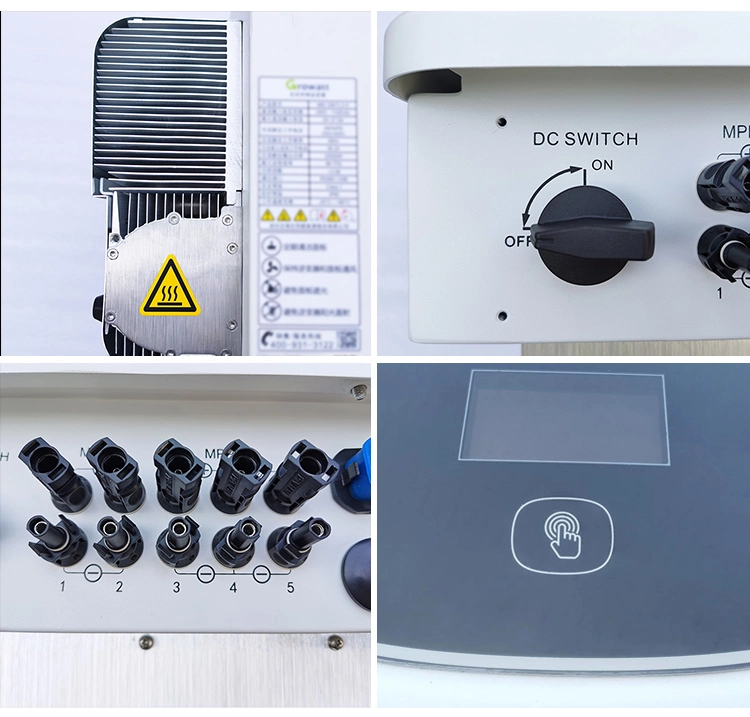 Three Phase Growatt 30kw 50kw on Grid Solar Power Inverters