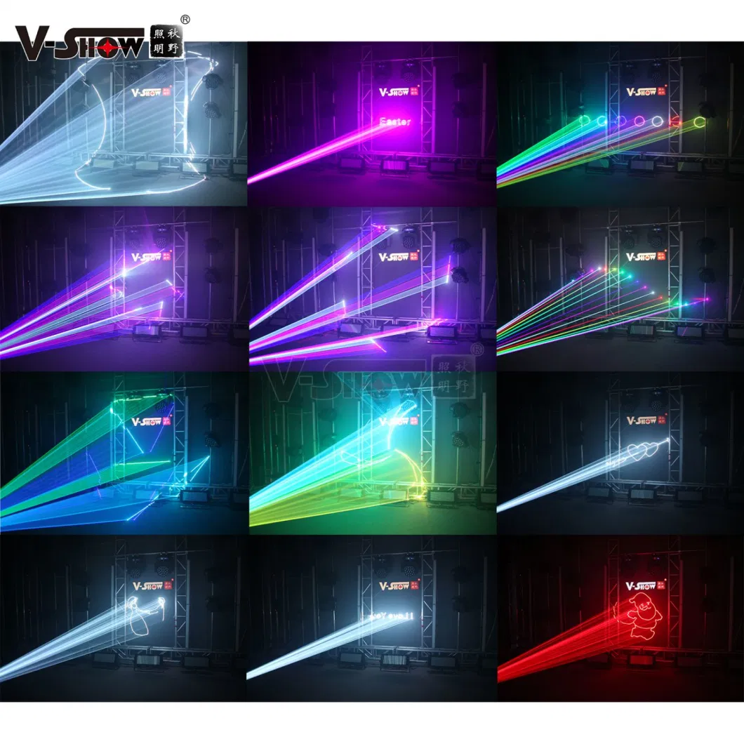 V-Show Best Laser Light Show RGB 10 W Laser Projector