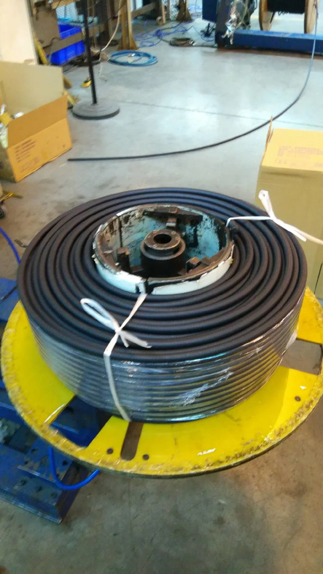 Qipang a Hollow Coil Winding Machine /Wire Bobbin Drum Cable Wire Spool for Winding