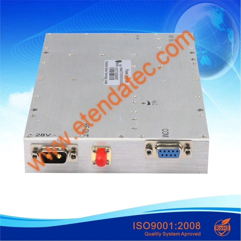 50W 500MHz to 2000MHz Pulse Solid State RF Broadband Power Amplifier GaN