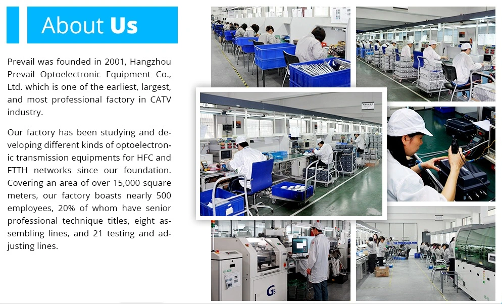 China CATV FTTH 1550 Nm External Modulated Optical Transmitter