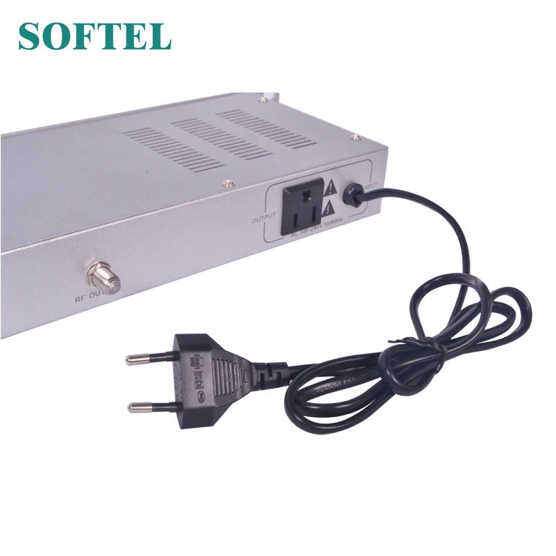 Single Channel 45-870MHz Adjacent CATV Agile Modulator, RF Modulator