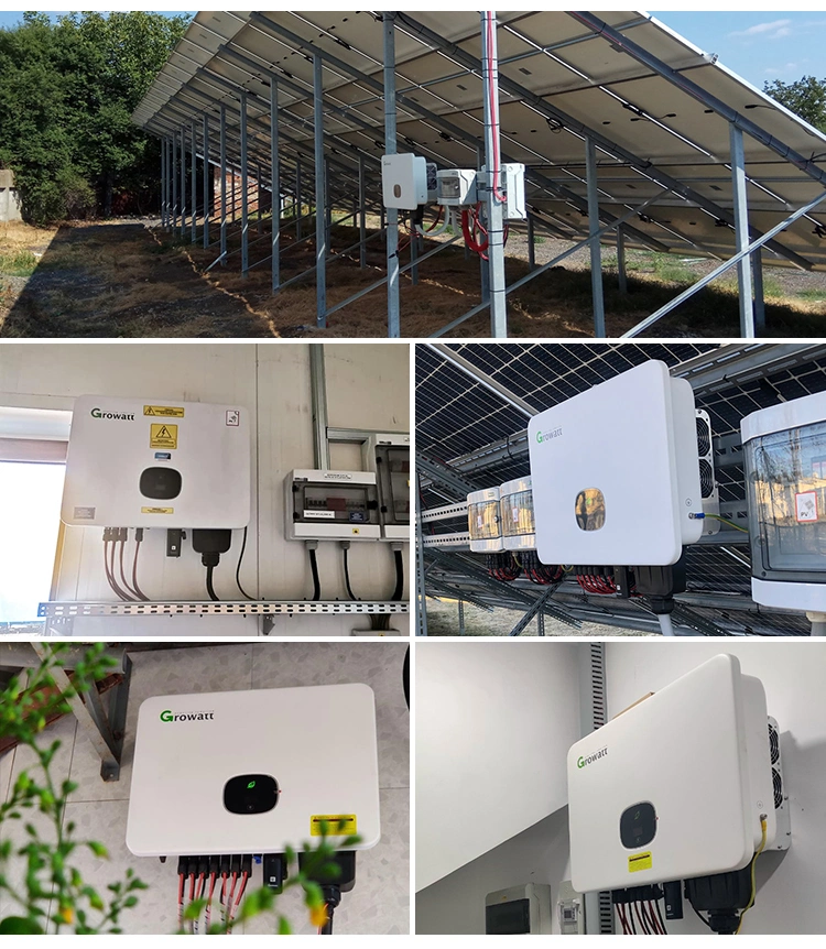 Three Phase Growatt 30kw 50kw on Grid Solar Power Inverters