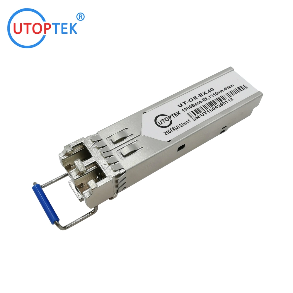 1000base SFP 40km SFP 1310nm SFP Transceiver, 1g SFP 40km, Duplex LC Single Mode Optical Transceiver