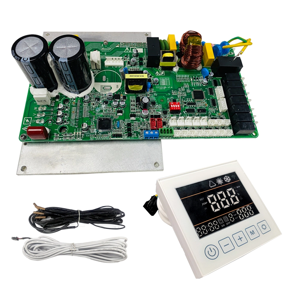 Speed Governor by Frequency Modulator for Swimming Pool Heat Pump, Controller Board PCBA