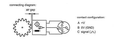 Kjtdq Speed Sensor EV58am25 Vrs Sensor W/Amplifier - Square Wave Signal Output From NPN W/5/8-18 Unf-2A 2.5&quot; Thread