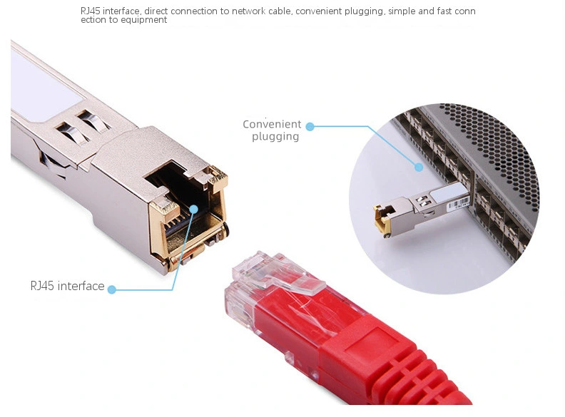 Fiber Optic SFP Transceiver Network 28g Data Links SFP Module