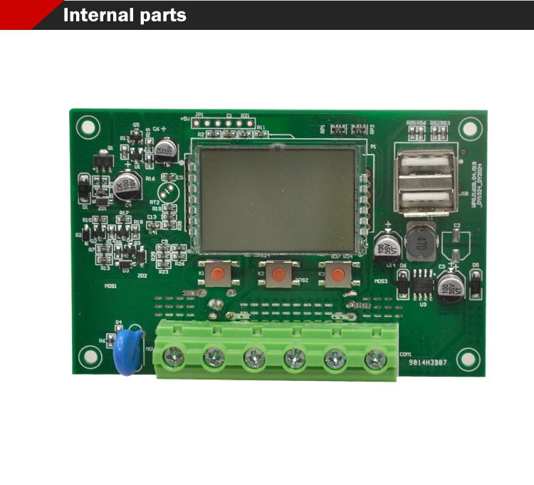 Pulse width modulation 10A solar charge controller