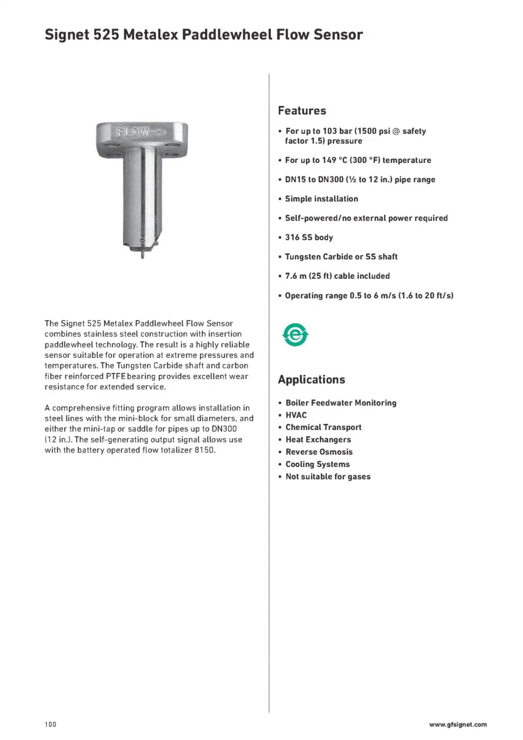 Tech Gear Flow Meter Volumetric Flowmeter Positive Displacement Flow Rate Meter