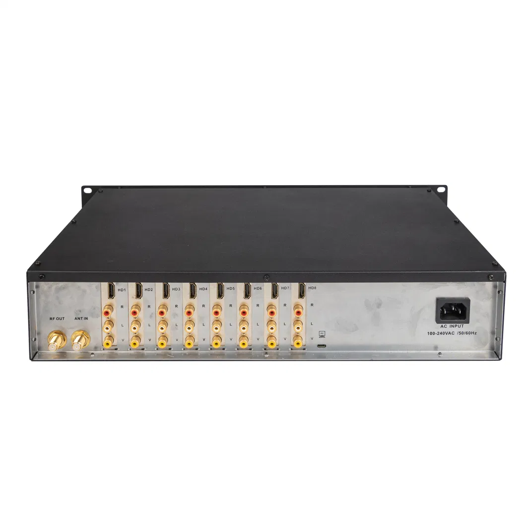 DVB-T 8 Route Modulator 8 Channels RF out