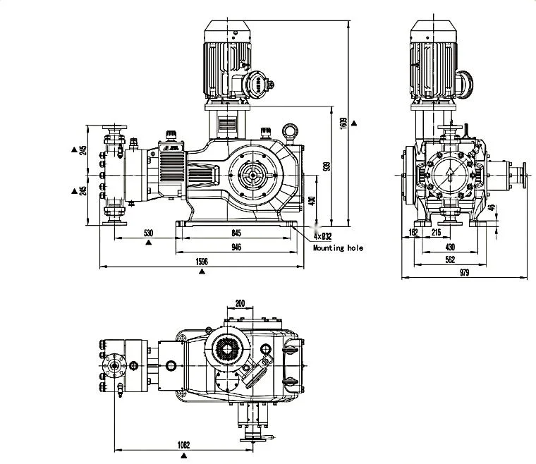 Positive Displacement Pump Chemical Pump Diaphragm Pump High Pressure Pump New