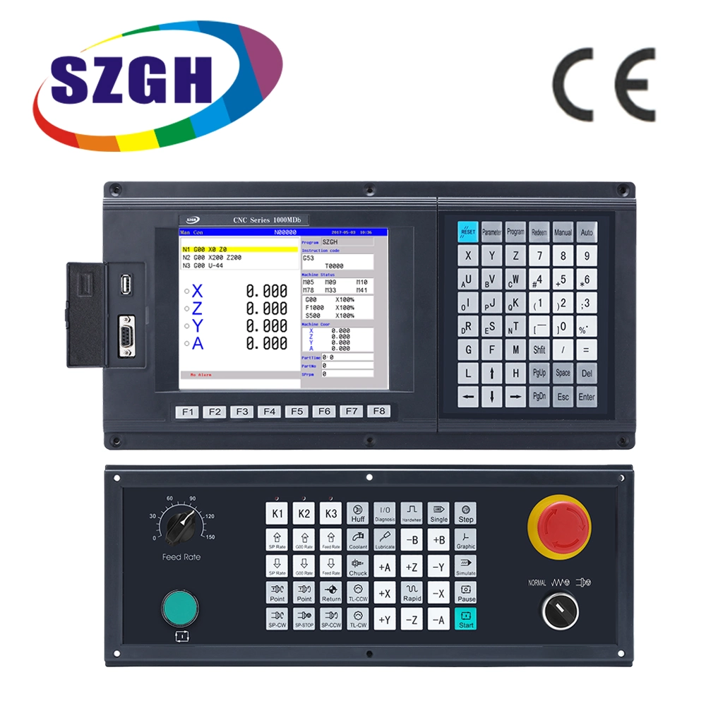 4axis Standard and Updated CNC Milling and Router Controller with High Anti-Jamming Switch Power Support Running Program by Input Points