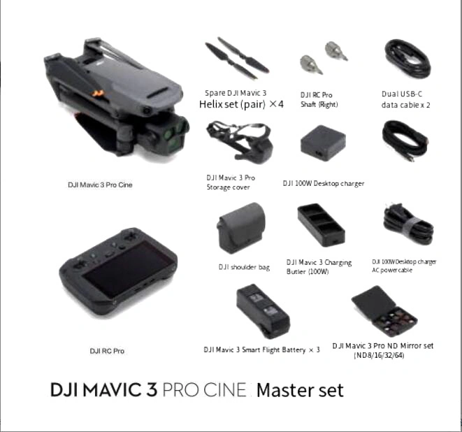 Mavic 3 Fly More Combo Original Mavic 3 PRO Mavic 3 Cine Premium Combo