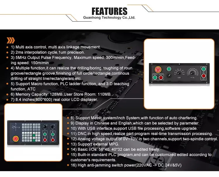 China Top Quality Heavy Duty Slant Bed USB CNC Lathe CNC Controller