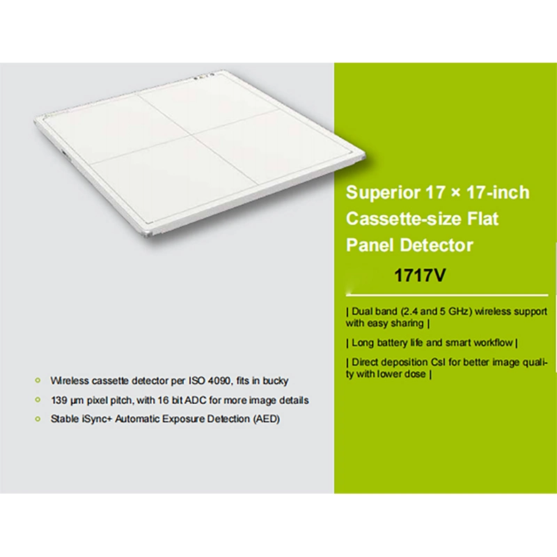 Wireless Superior 17*14-Inch Cassette-Size Flat Panel X-ray Detector