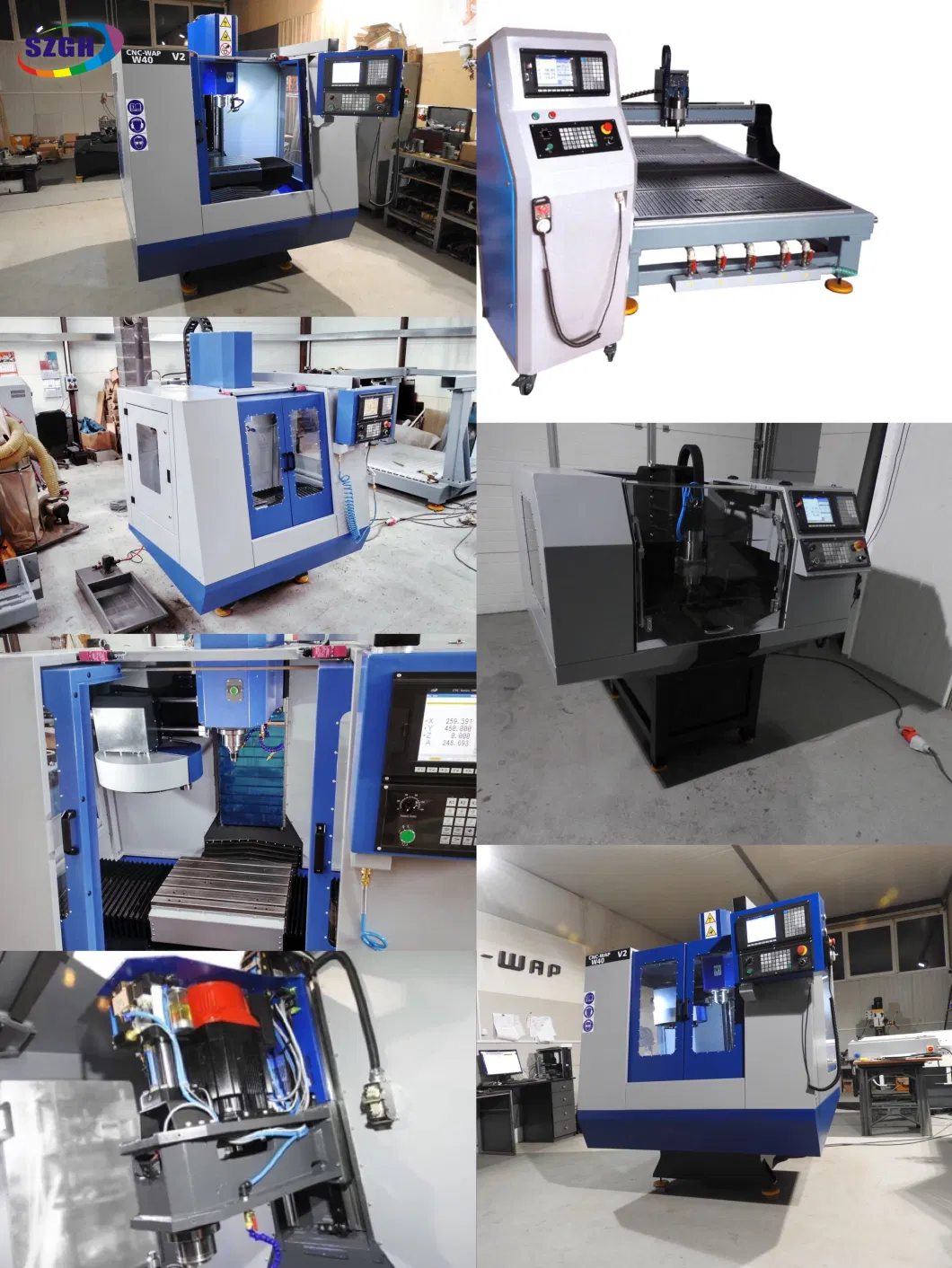 4axis Standard and Updated CNC Milling and Router Controller with High Anti-Jamming Switch Power Support Running Program by Input Points