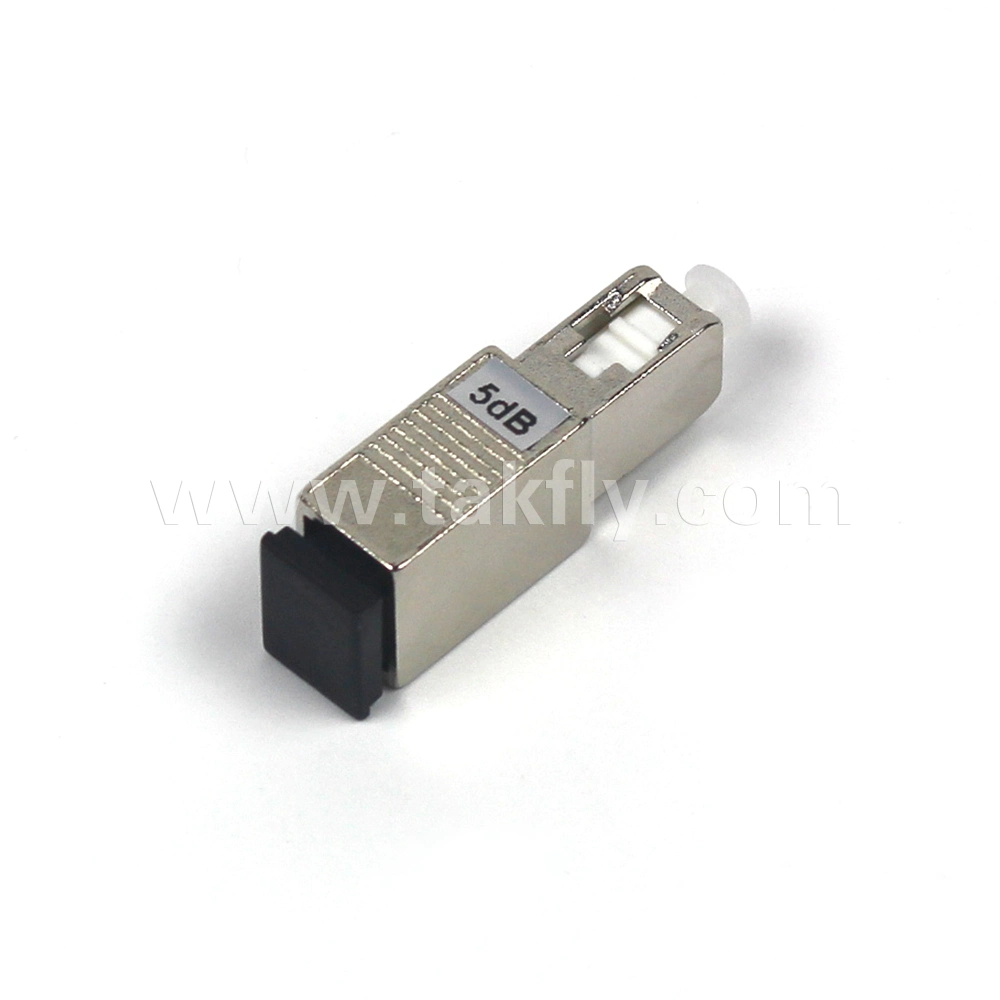 Low Insertion Loss Male to Female Flange Sc Attenuator /Fiber Optic Attenuator