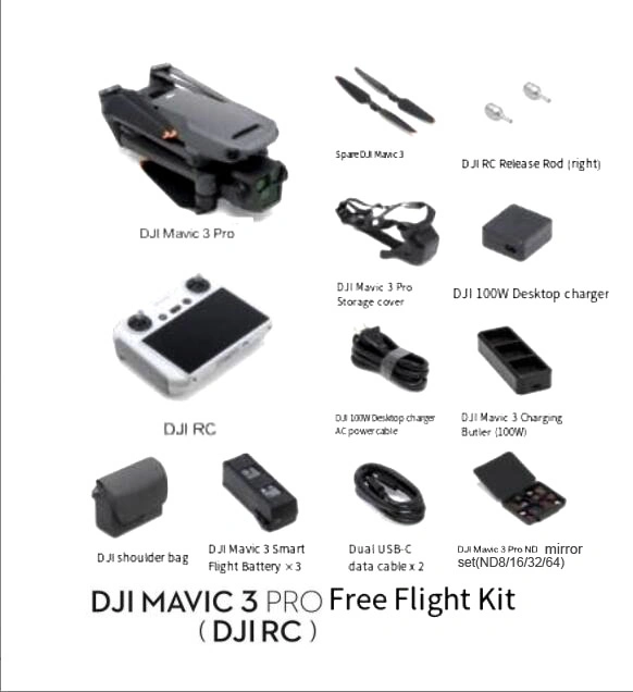 Mavic 3 Fly More Combo Original Mavic 3 PRO Mavic 3 Cine Premium Combo