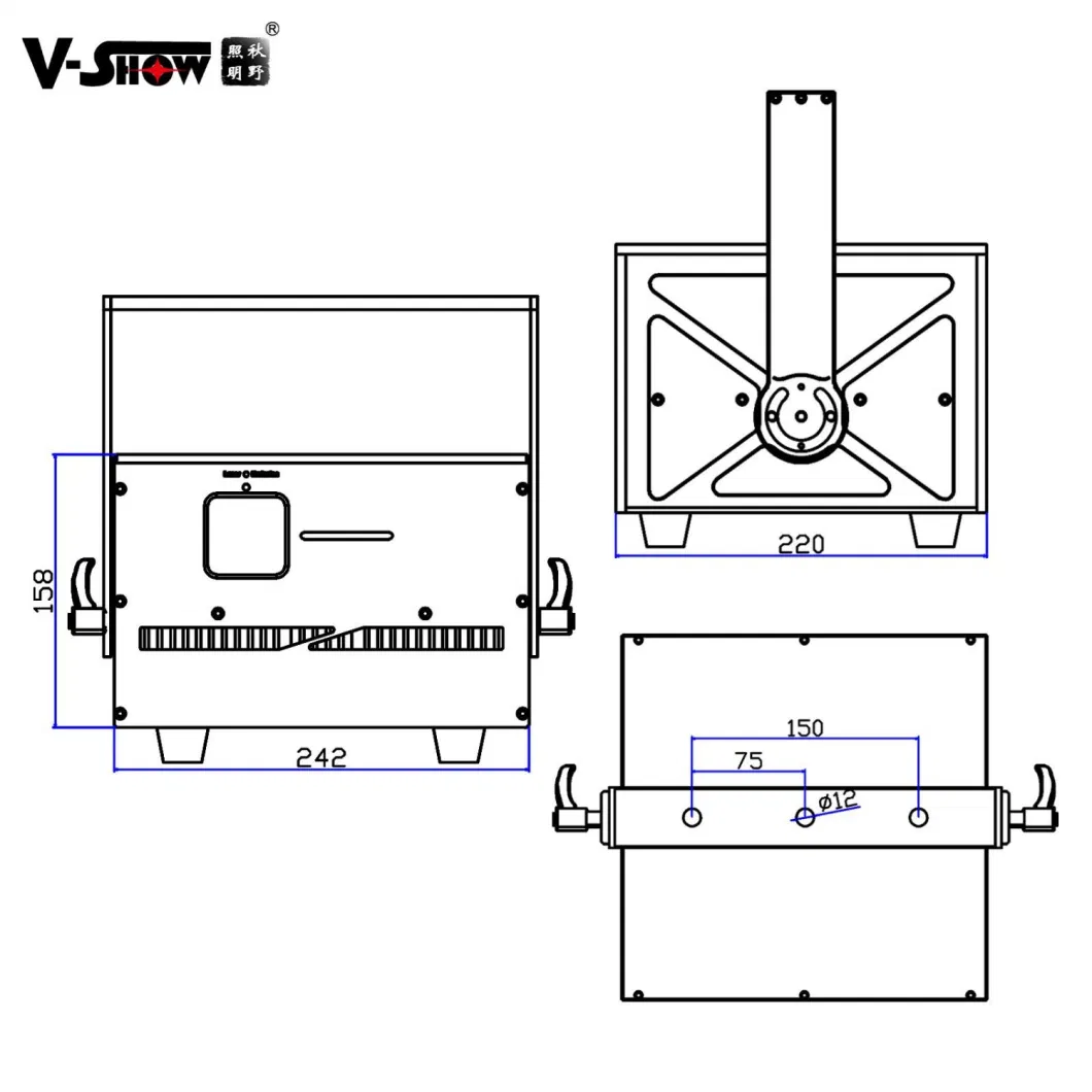 V-Show Best Laser Light Show RGB 10 W Laser Projector