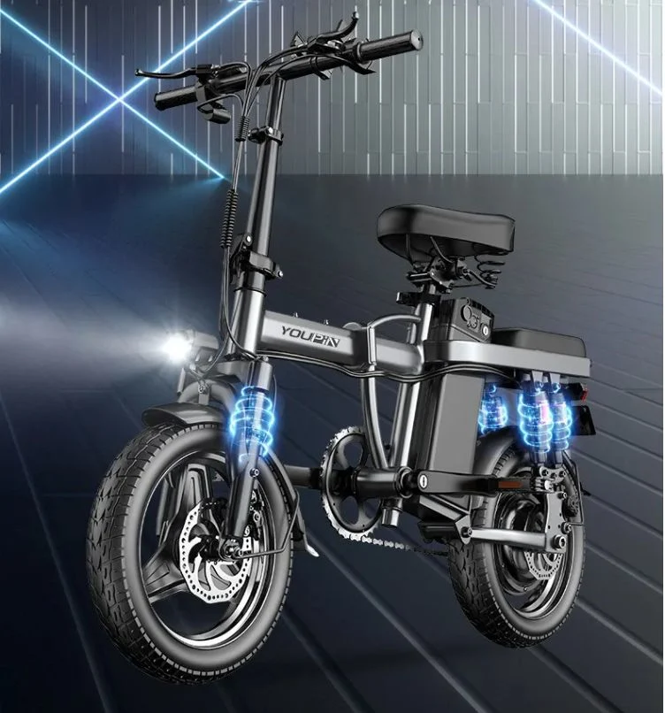 Fold E Bike Eliglade Cycle Folding Electric Bicycle Mountain Ebike Desert E Road Bikes for Adults Foldable Electrical Bike