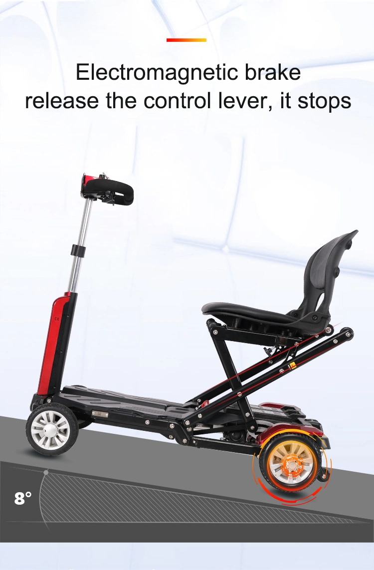 Automatic Folding Four Wheel Electric Scooters for Adult