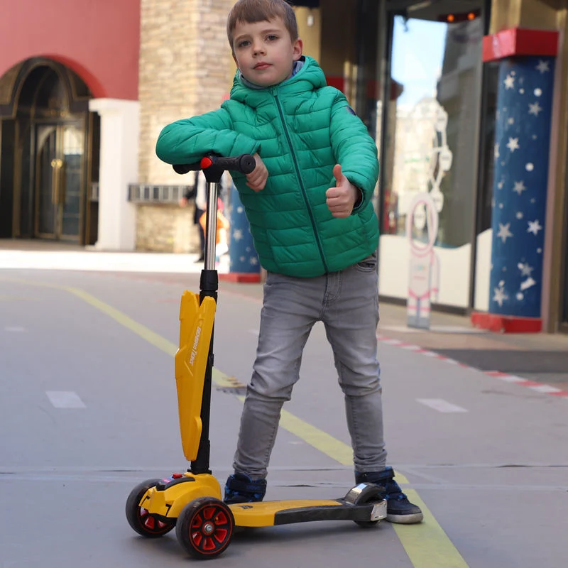 Three Wheels Kids Scooter with Baby Ride on Scooter